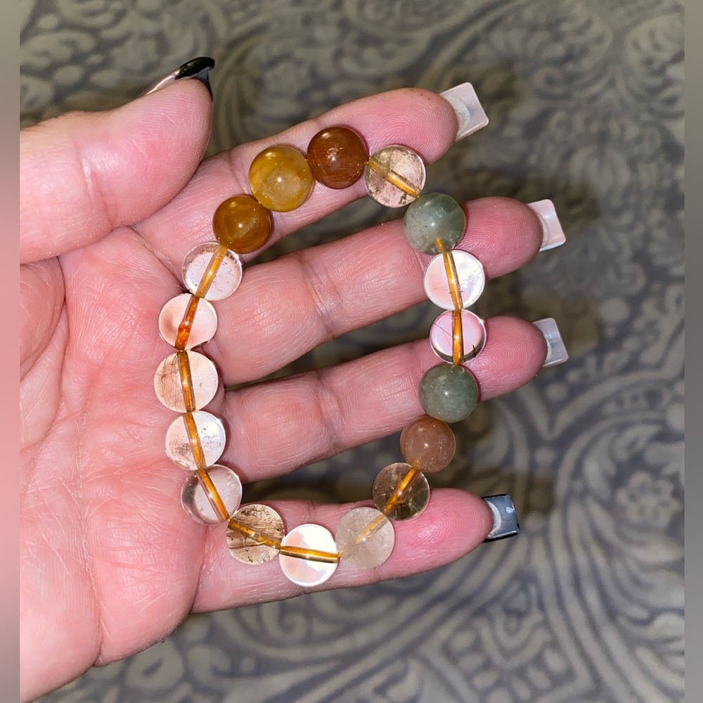 Rutile Quartz bracelet